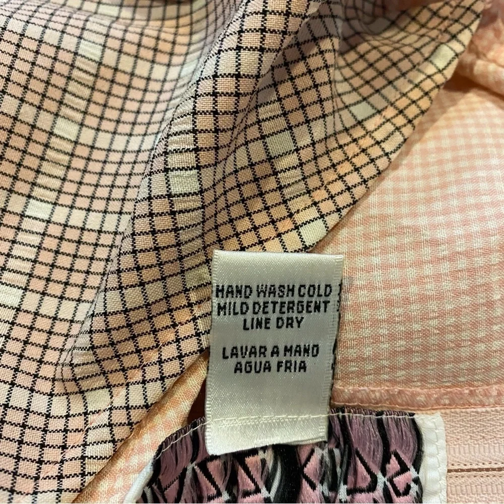 VINTAGE Checkered Culottes Jumpsuit
